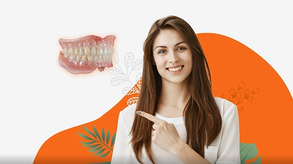 سيناريو تطبيق منتجات ضخمة في معالجة أسنان كاملة