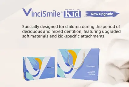 عرض VinciSmile الاطفال محاذاة واضحة