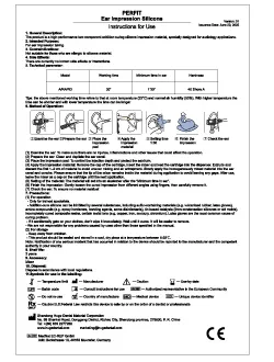 مقدمة سيليكون انطباع الأذن ضخمة للاستخدام