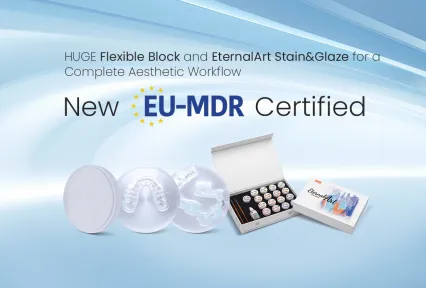 الكتلة المرنة وEternalArt Stain&Glaze الآن معتمدة CE (MDR)!